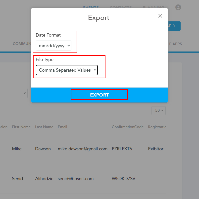 EXPORT