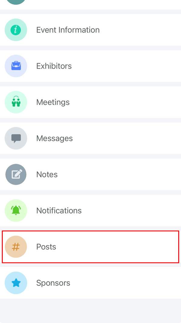 Scroll down and click on the Posts section